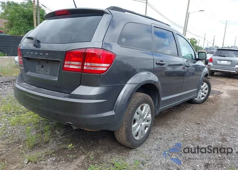 2017 Dodge Journey Se from USA, damaged, VIN 3C4PDCAB8HT694794